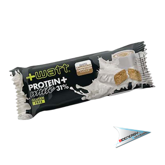 +Watt-PROTEIN+ WHITE (Confezione 24 barrette da 40 gr)   Cappuccino  